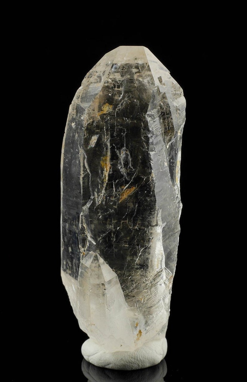 QUARTZ Luster Clarity Side Growths 9.5cm 169g Raw Quartz Etsy