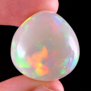 OPAL Cabochon Round Welo Opal, Jewelry Making, 54318 image 3