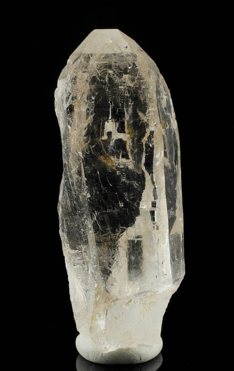 QUARTZ Luster Clarity Side Growths 9.5cm 169g Raw Quartz Etsy