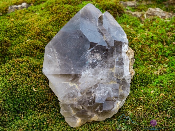 SMOKY QUARTZ Crystal Large Crystals, Raw Rocks and Minerals, Home