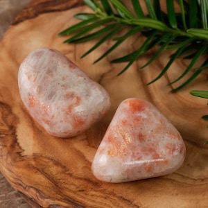 SUNSTONE Tumbled Stones - Tumbled Crystals, Self Care, Healing Crystals and Stones,  E0256