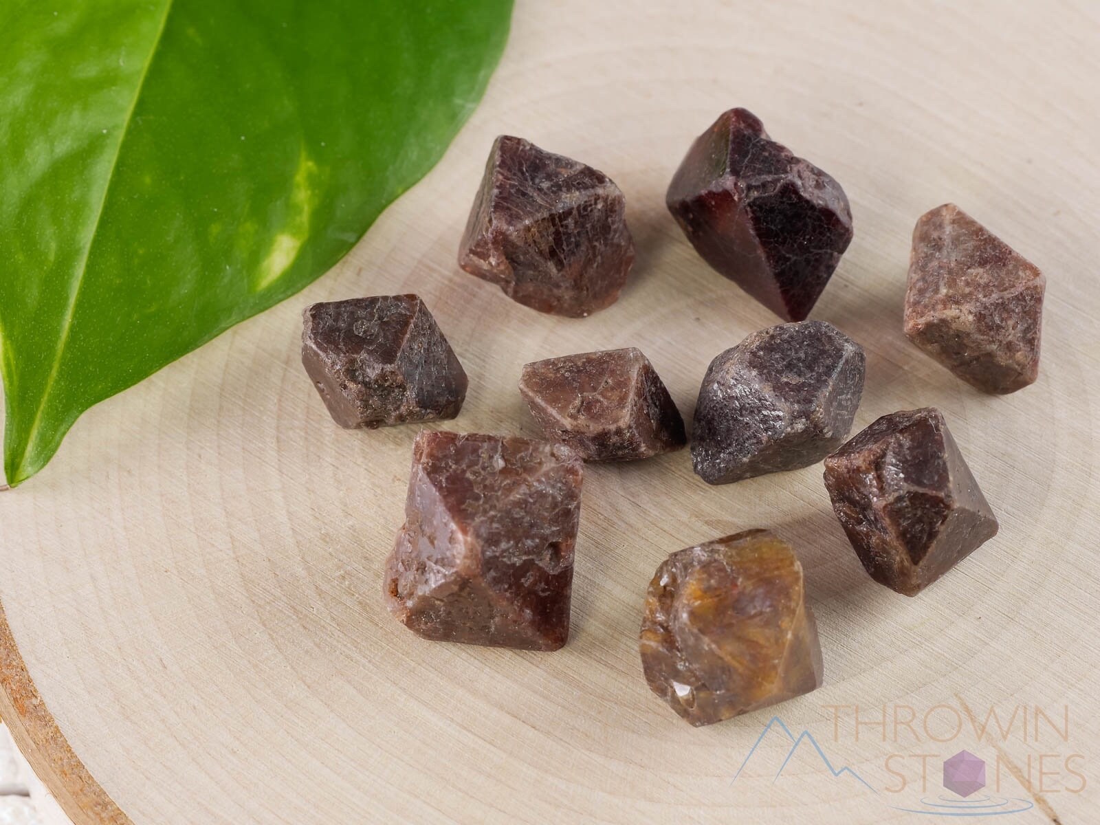 ZIRCON Raw Crystal Octahedrons - Sacred Geometry,  Healing Crystals a…