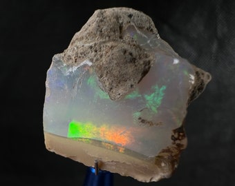 OPAL Raw Crystal - 4A+, Cutting Grade - Raw Opal Crystal, October Birthstone, Welo Opal, 50659