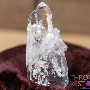 Rå tavlformad COOKEIT i klar kvartskristall - USA, Arkansas inkluderat mineralprov, 40825