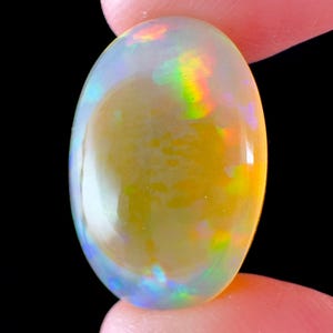 OPAL Cabochon - Oval Cut Stone - Welo Ethiopia, Jewelry Making, 54320 image 2