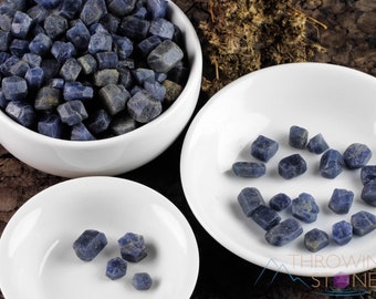 Raw Blue SAPPHIRE Crystal Chips - Small Crystals, Birthstones, Gemstones, Jewelry Making, Raw Rocks and Minerals, E1519