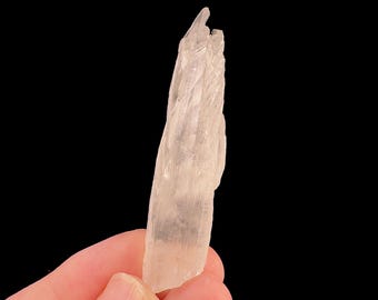 Growth INTERFERENCE QUARTZ Crystal Specimen - Natural Raw Stone Points, Unique Boho Home Decor, 57081
