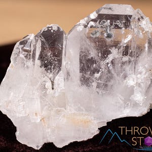 Rå tavlformad COOKEIT i klar kvartskristall - USA, Arkansas inkluderat mineralprov, 40834
