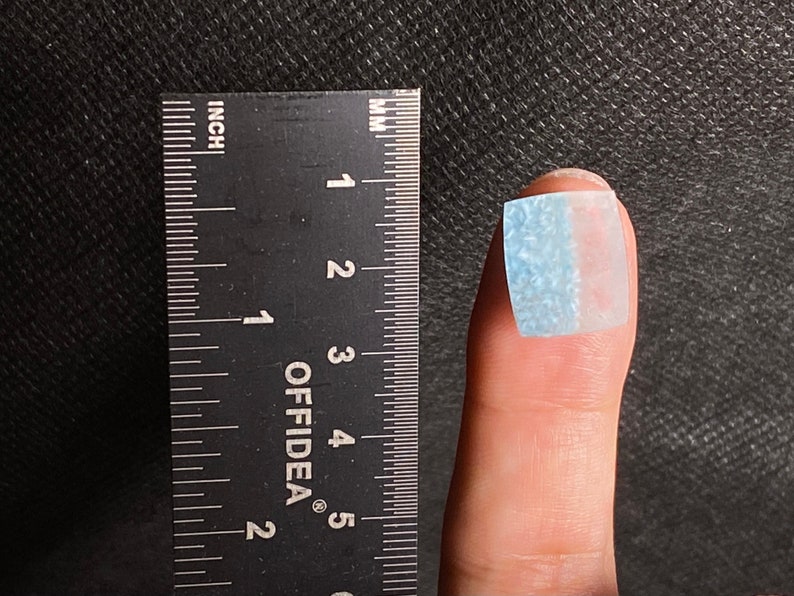 Medusa Paraiba Quartz Jewelry Making 43962 GILALITE Cabochon Rectangle Gemstones Bicolor