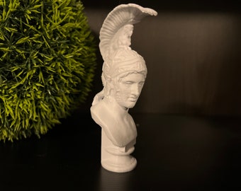 Meticulous 3D Printed Ares Head Replica - Ancient Marvel