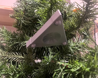 Triangular UFO Craft Model – 3D Printed John St. Clair Patent US20060145019A1 | Sci-Fi Anti-Gravity Ship | Alien Spacecraft Display