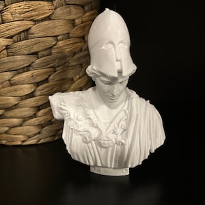 Elegant 3D Printed Athena of Velletri Replica - Captivating Wisdom and Artistry