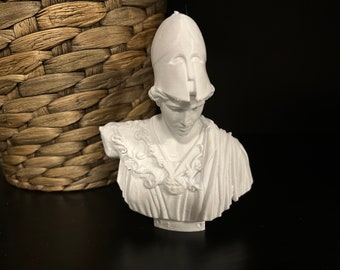 Elegant 3D Printed Athena of Velletri Replica - Captivating Wisdom and Artistry