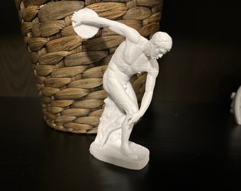 Exquisite 3D Printed Discobolus Replica - Capturing Ancient Athletic Beauty