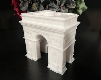 Statua Łuku Triumfalnego, wydrukowana w technologii 3D (pokazano rozmiar 4 cali)