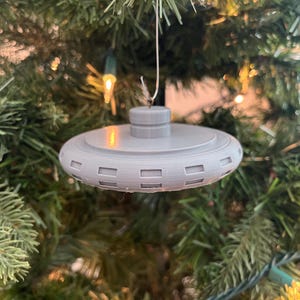 1952 Hasselbach, Deutschland UFO-Sichtung - 3D Gedruckter Weihnachtsschmuck