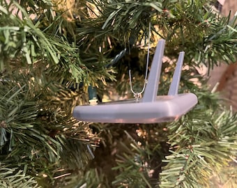 1972 Long Island Sighting Replica - 3D Printed UFO Christmas Ornament