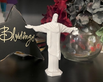 Réplica de la estatua del Cristo Redentor / Icono de Río de Janeiro impreso en 3D
