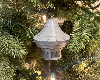 1970 Mildura, Australia UFO Sighting – 3D Printed UFO Christmas Ornament