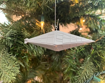 1990 Calvine UFO 3D Printed Christmas Ornament - Tribute to the Famous Scottish Sighting