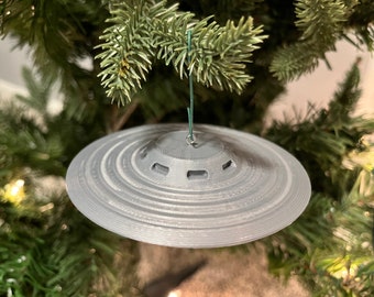 1969 Sao Paulo Brazylia UFO Ornament (szary) (plastikowy)