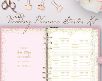 printable wedding planner book wedding planning book planner etsy