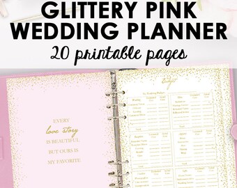 printable wedding planner book wedding planning book planner etsy