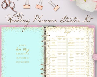 wedding planner downloadable wedding planner book pdf etsy