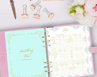 wedding planner downloadable wedding planner book pdf etsy