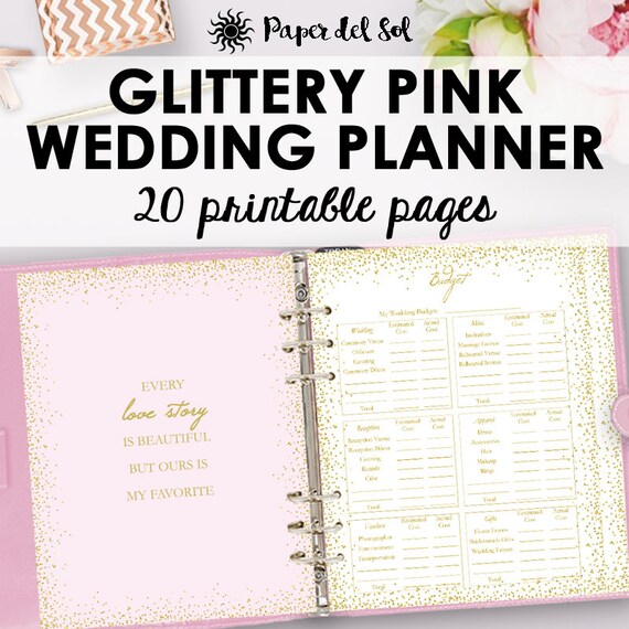 Wedding Planner Book Wedding Planner Printable Planning Etsy