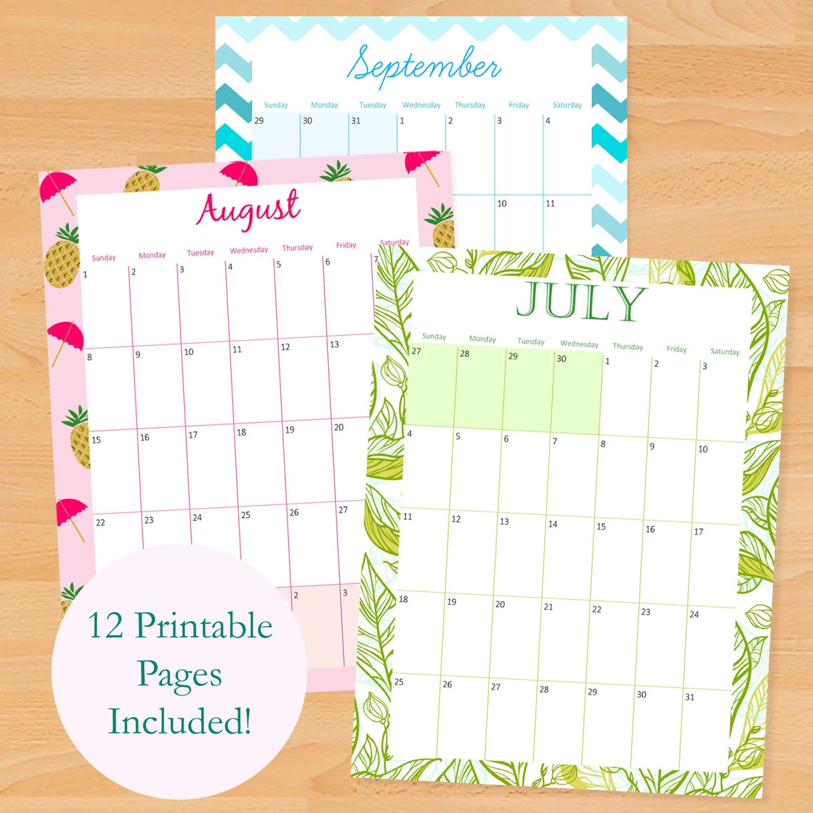 2021 2022 printable monthly calendar 2021 2022 printable