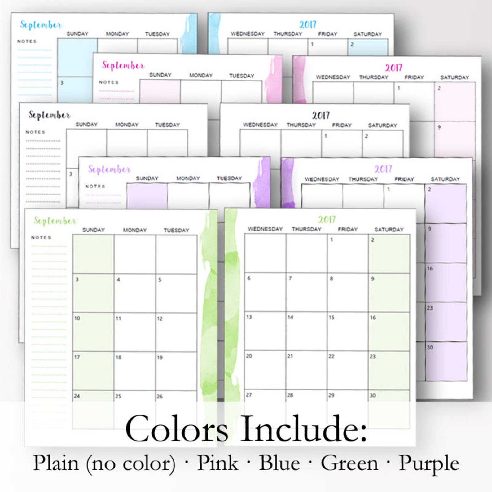Classic Happy Planner Monthly Layout Planner Inserts Editable - Etsy