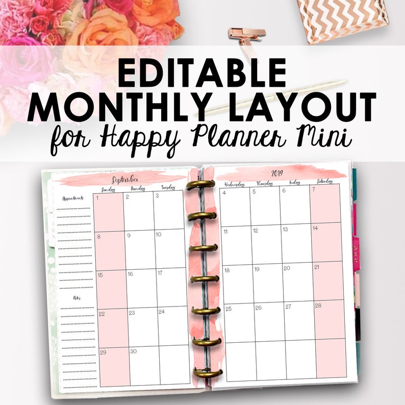 Mini Joyful Planner Printables Regular Design, Joyful Planner Mini Structure, Editable Regular Web pages Printable Inserts, Crimson, Instantaneous Down load photo regarding Happy Planner Printable Inserts called Mini Pleased Planner Printables Month to month Style, Pleased Planner Mini Style and design, Editable Regular Webpages Printable Inserts, Red, Instantaneous Down load
