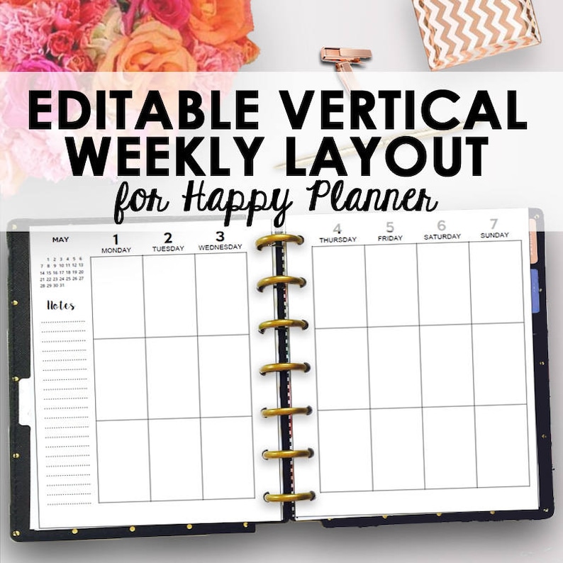 Vertical Weekly Joyful Planner Printables, Pleased Planner Inserts, Weekly Vertical Designing, Printable Web pages 7 x 9 Printables Prompt Obtain photograph relating to Happy Planner Printable named Vertical Weekly Joyful Planner Printables, Joyful Planner Inserts, Weekly Vertical Creating, Printable Web pages 7 x 9 Printables Immediate Down load