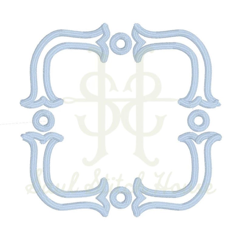 Appliqué Border Embroidery Design Set of 3, Decorative Frame Borders ...