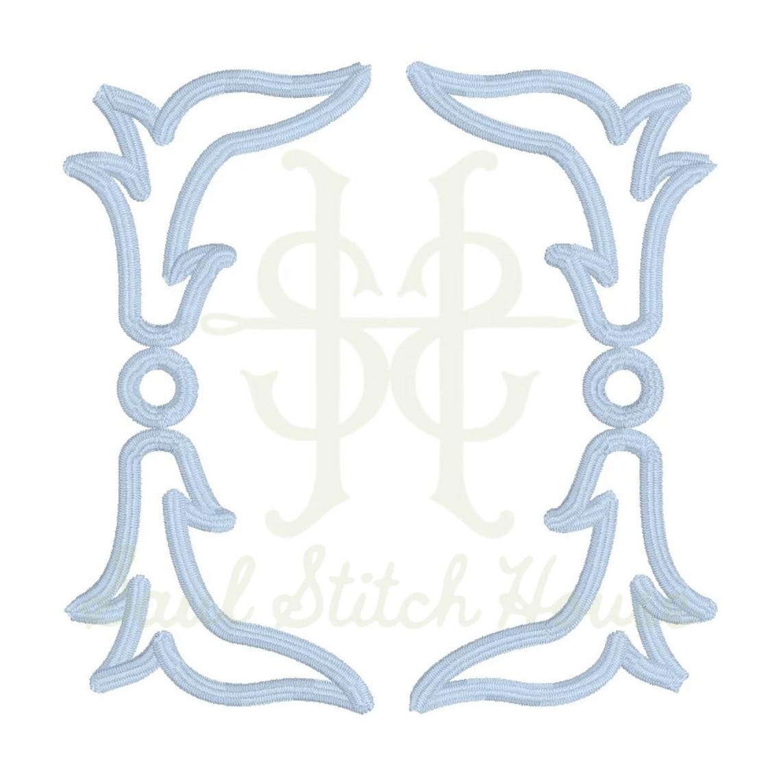 Appliqué Border Embroidery Design Set of 3, Decorative Frame Borders ...