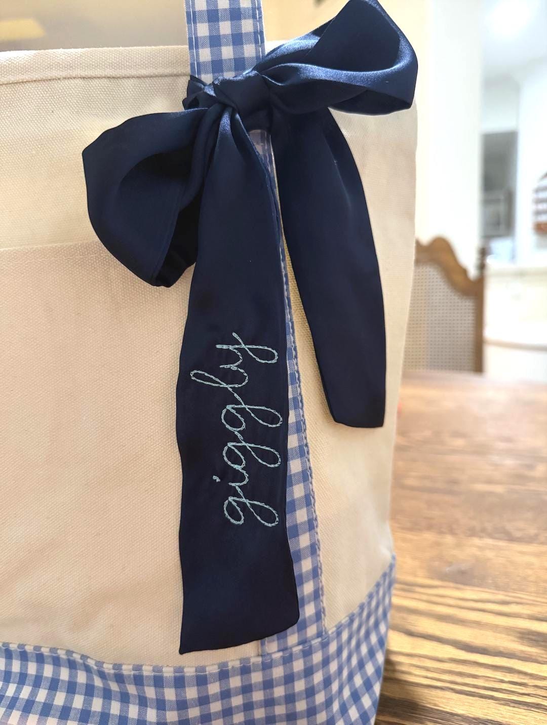 Custom Embroidered Scarf Accessory for Boat and Tote Bags ...