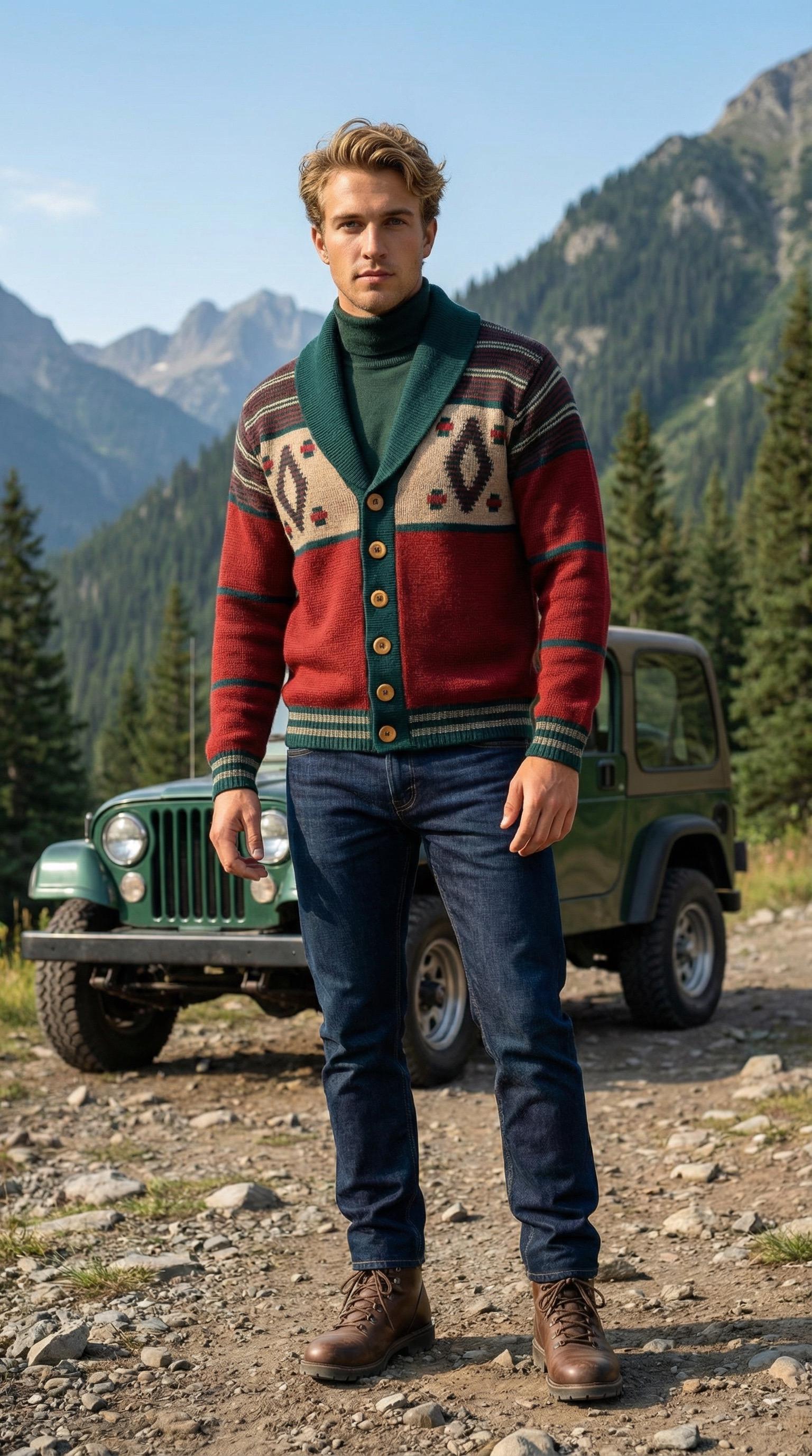 Cardigan Native - Etsy