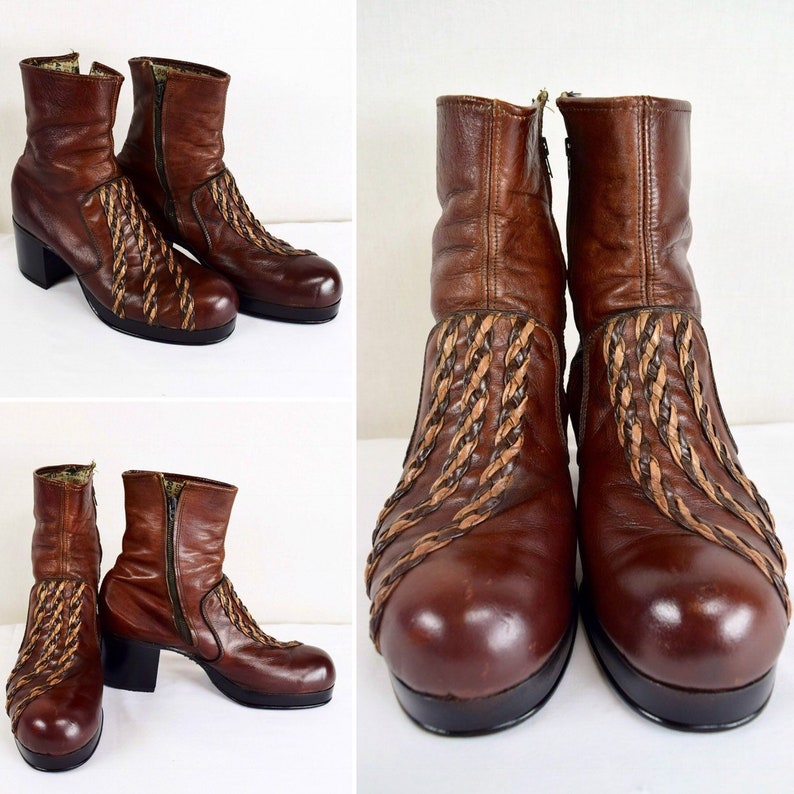 mens disco boots