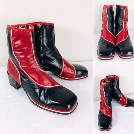 mens disco boots