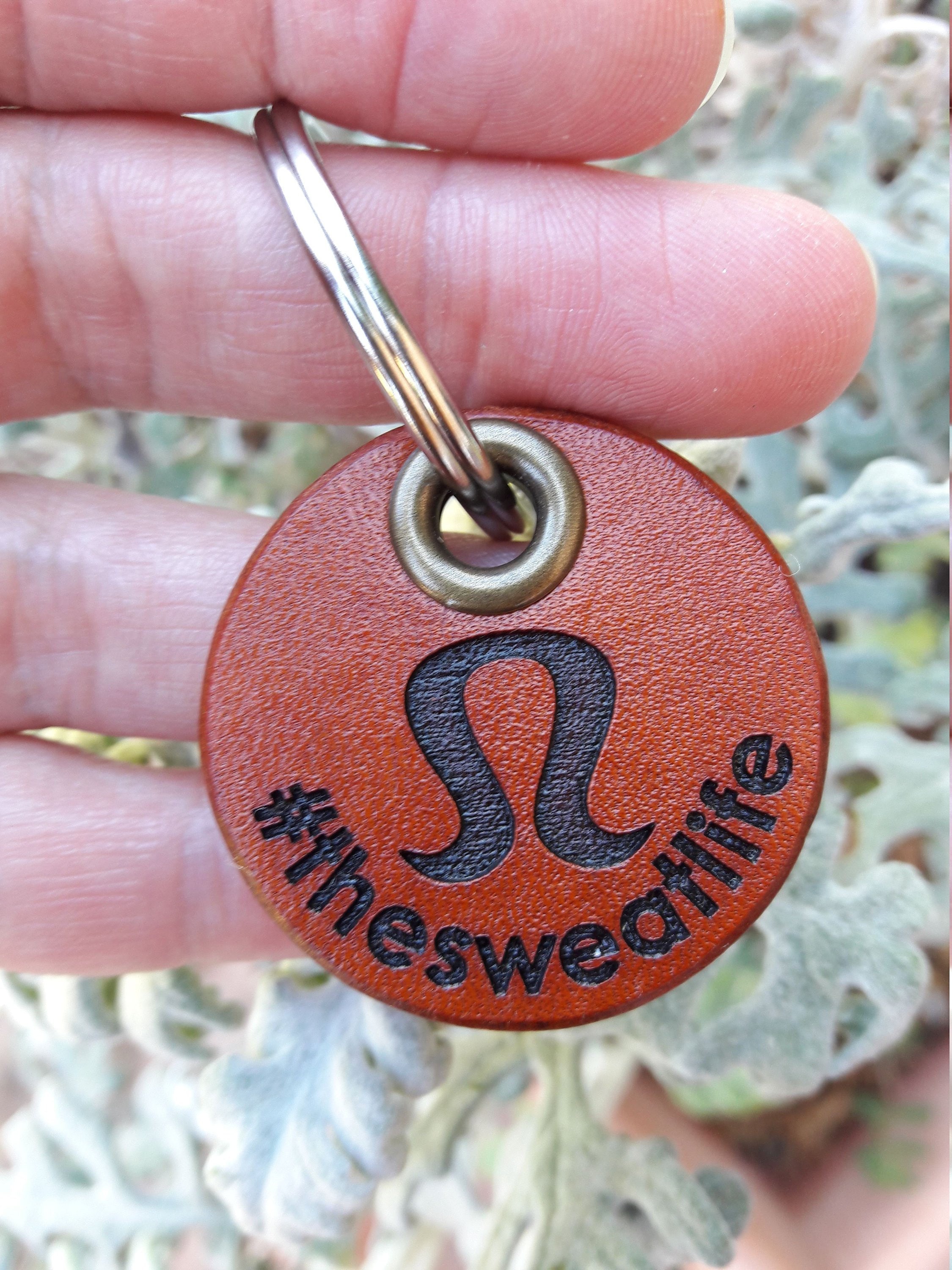 lululemon keychain dupee