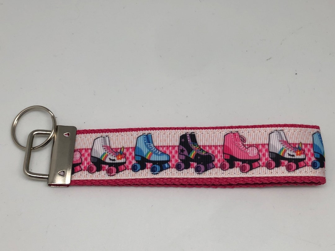 Cotton Roller Skates Key Fob Etsy