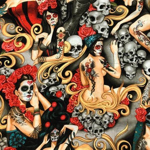 Alexander Henry Fabric Las Elegantes