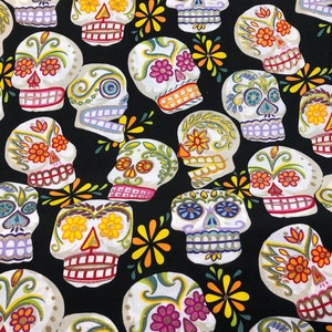 Alexander Fabrics Calaveras Skulls Meterware