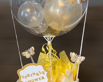 Balloon box, birthday, baby, I love you, congrats, handmade, custom box