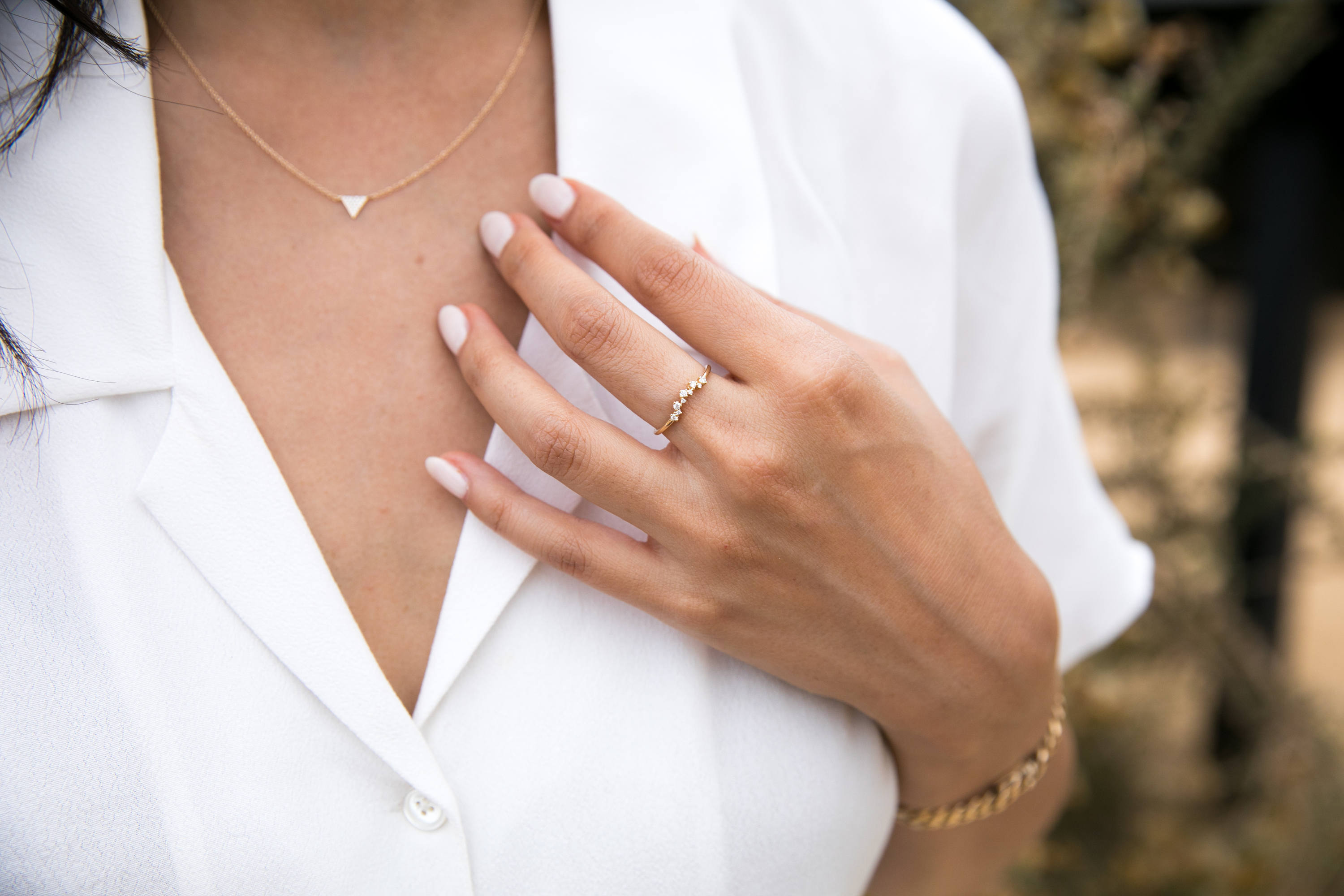 Diamond Cluster Ring | Etsy