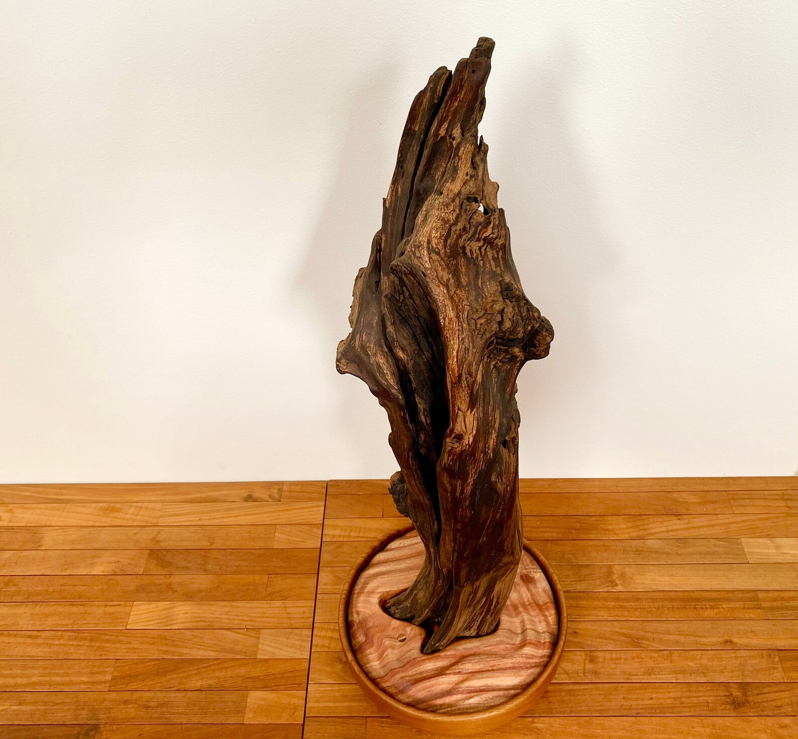 Wooden Bonsai Sculpture Etsy