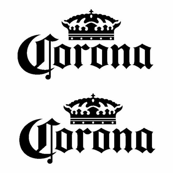 Corona Decal