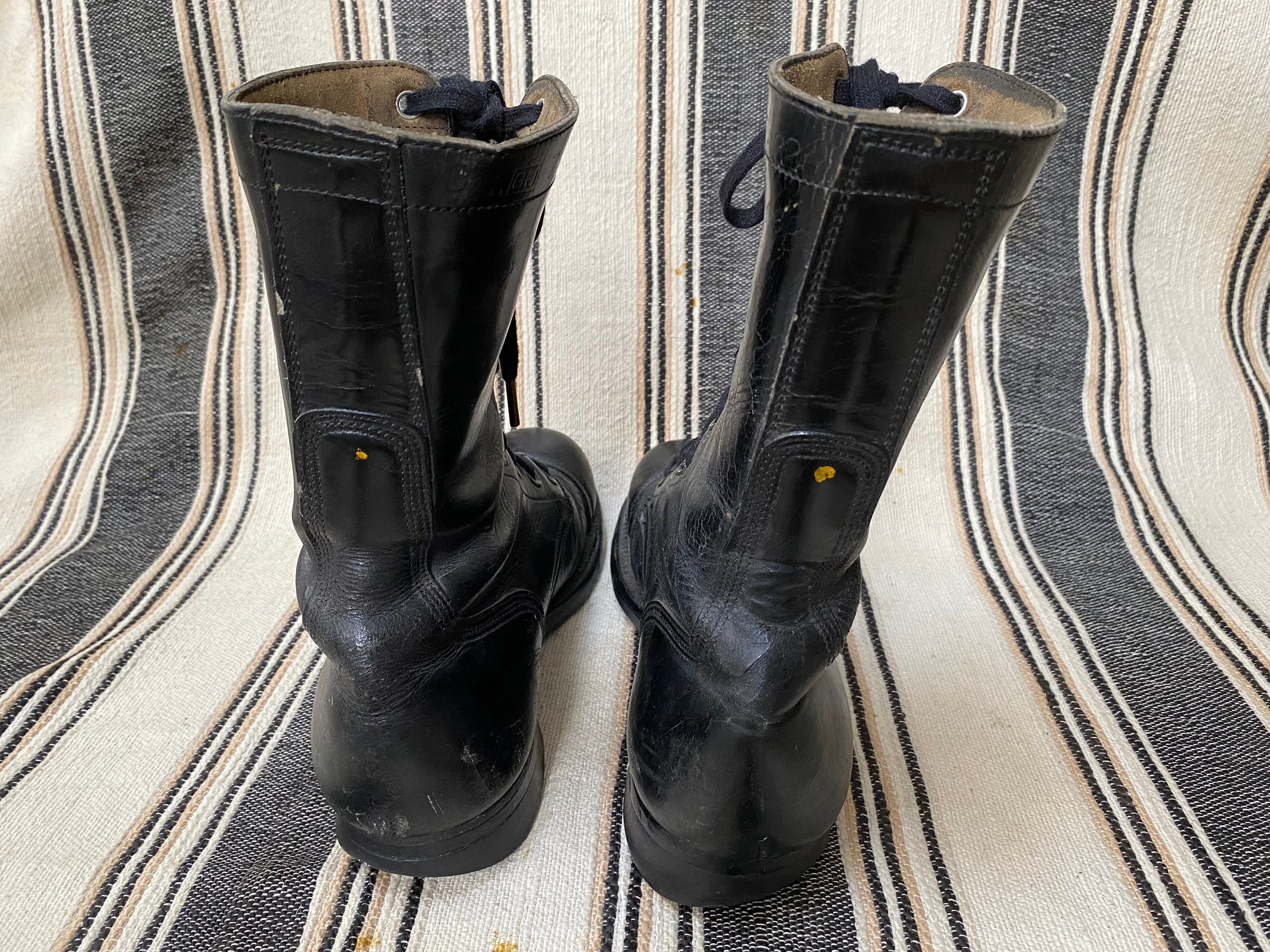 Size 8 R, Vintage Military Boots - Etsy