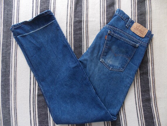 orange tab levis jeans